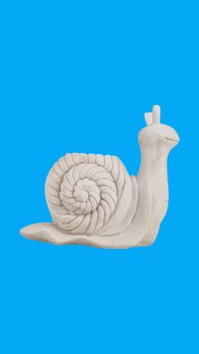 Salyangoz Saksı Ham Polyester