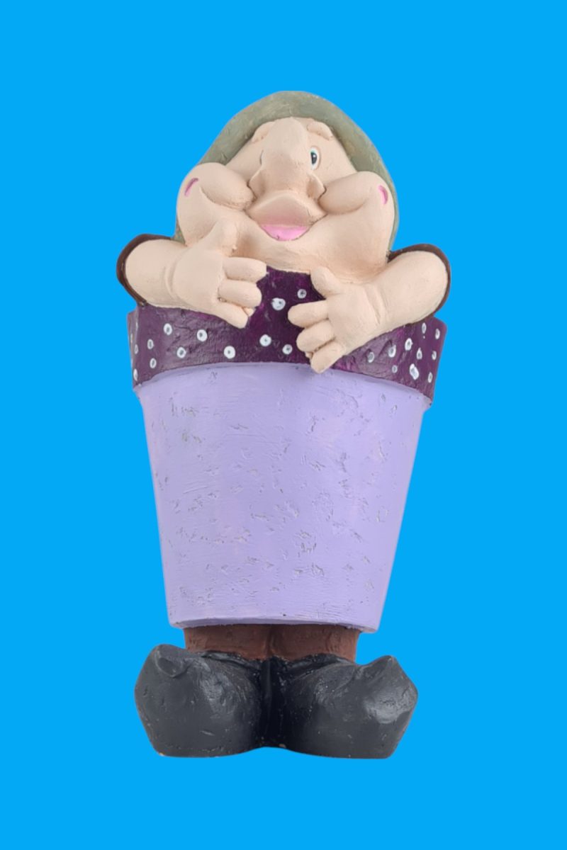 Sevimli Cüce Vazo Ham Polyester - Görsel 2