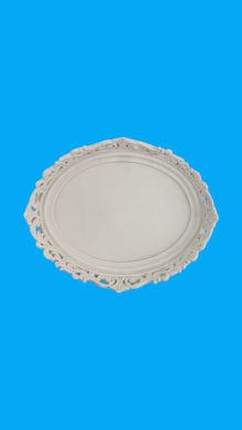 Büyük Tepsi 1 Büyük Çerçeve ve Tepsiler Ham Polyester