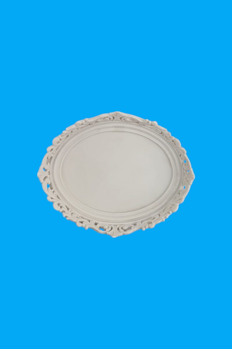 Büyük Tepsi 1 Büyük Çerçeve ve Tepsiler Ham Polyester