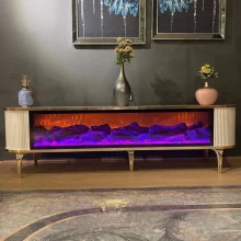 Bluetoothlu Şömineli TV Ünitesi – 180 CM
