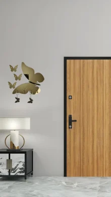 Kelebek Anahtar Askısı ve 2 Kelebek Anahtarlık