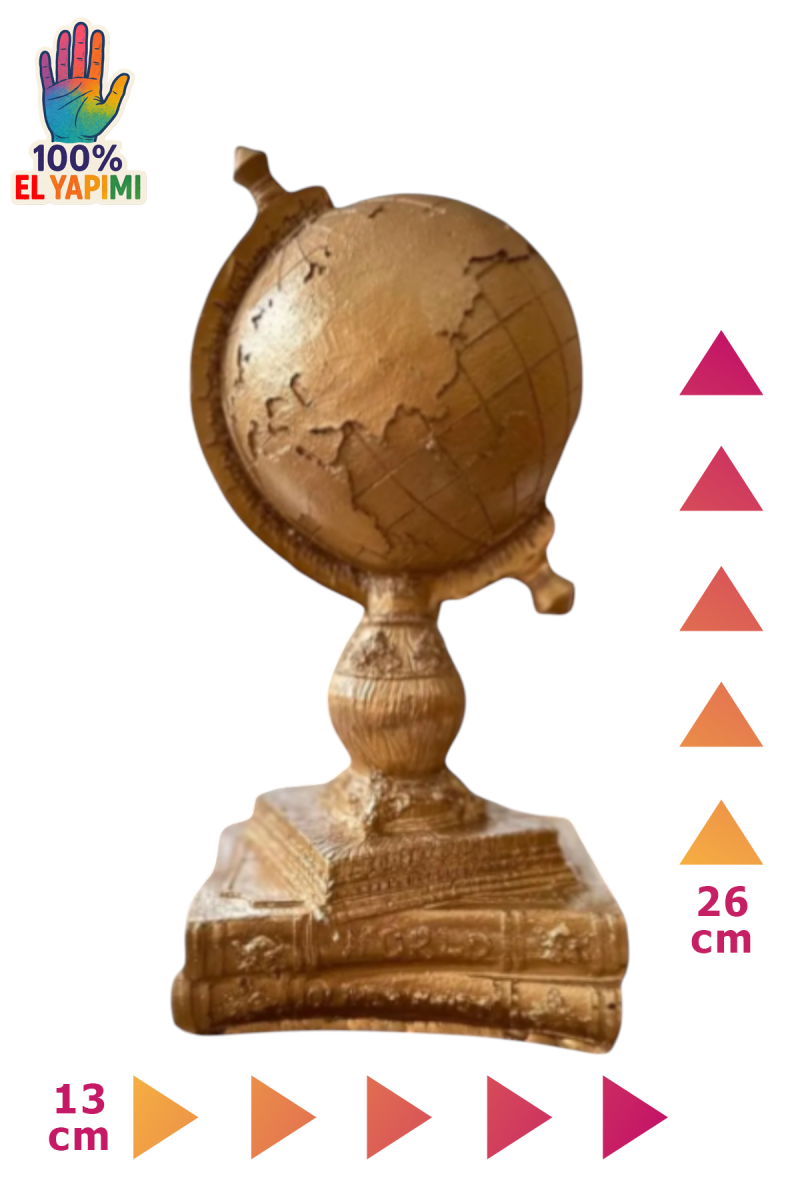 Kitaplı Dünya Atlası Biblo - Bronz