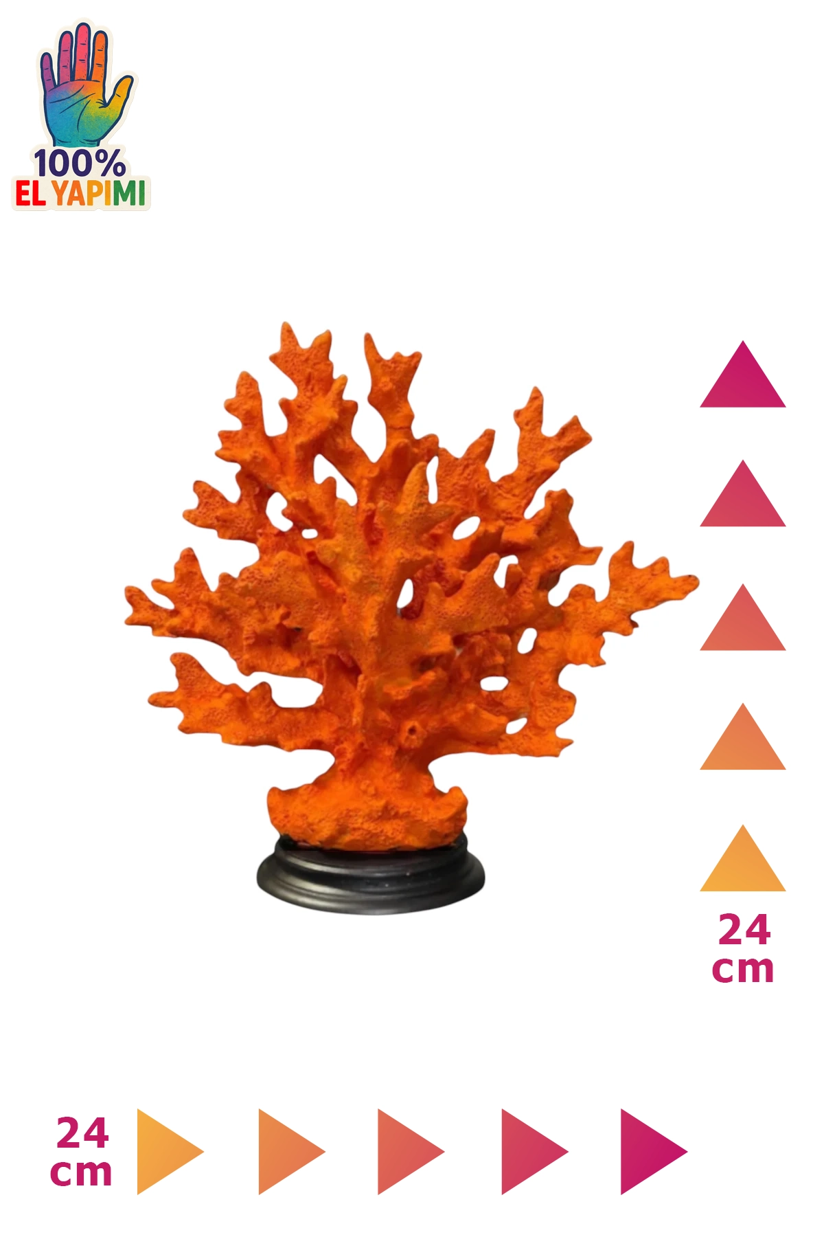 Kaideli Mercan Biblo - Turuncu