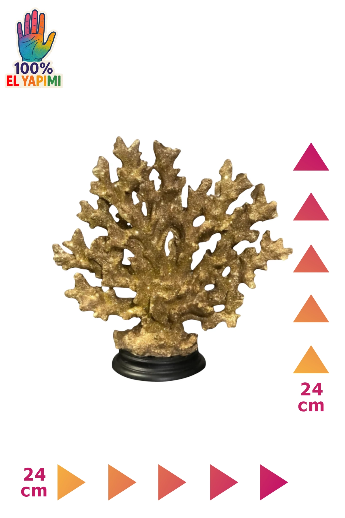 Kaideli Mercan Biblo - Altın